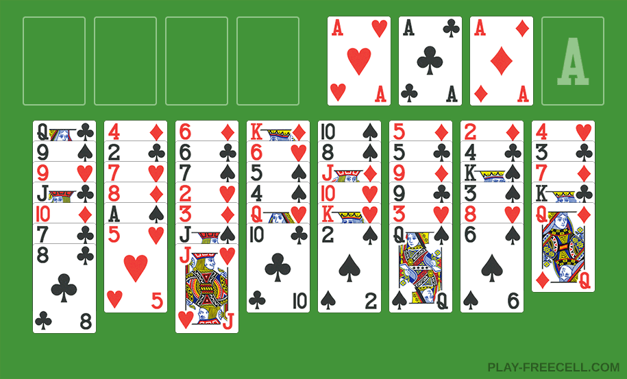 Triple FreeCell Solitaire - Play Online & 100% Free